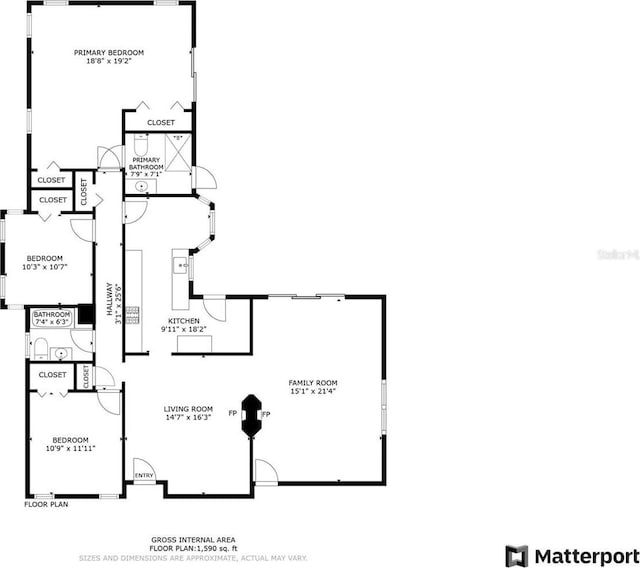 6 Cimmaron Dr, Palm Coast, FL 32137 - home floor plan