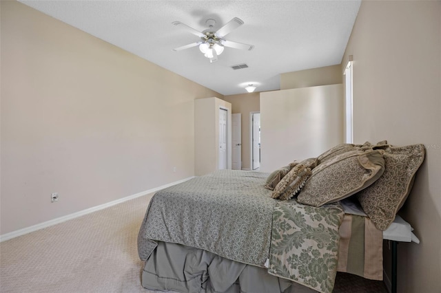 2710 Autumn Ln, Eustis, FL 32726 - bedroom with carpet flooring, baseboards, and ceiling fan