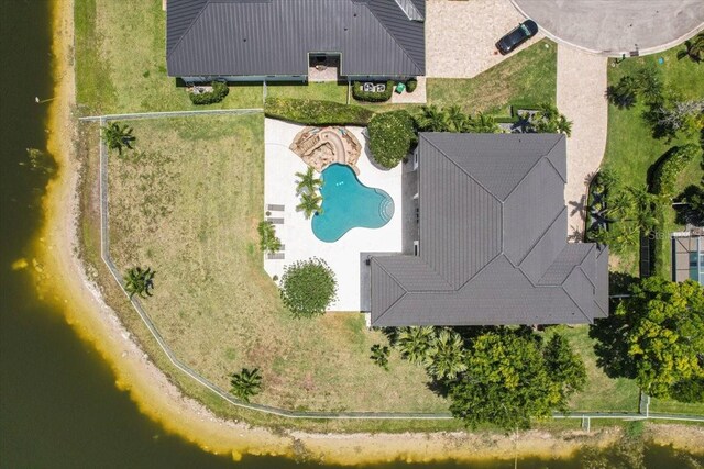 3924 SW 189th Ave, Miramar, FL 33029 - aerial view of a pool