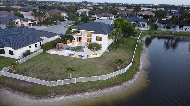 3924 SW 189th Ave, Miramar, FL 33029 - aerial view of residential area with a large body of water