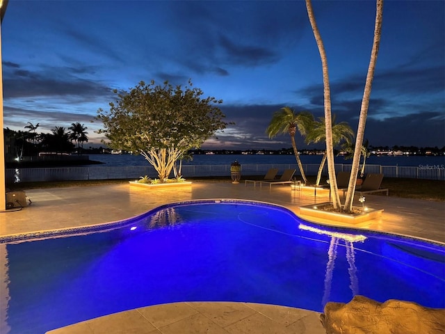 3924 SW 189th Ave, Miramar, FL 33029 - view of pool featuring a patio and a fenced backyard
