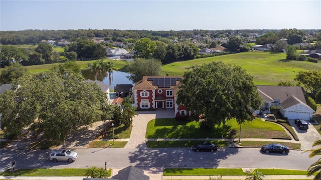 1254 Shelter Rock Rd, Orlando, FL 32835 - aerial perspective of suburban area with a large body of water