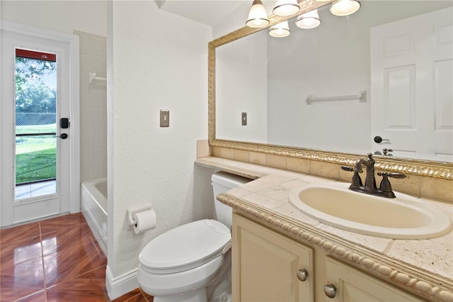 1254 Shelter Rock Rd, Orlando, FL 32835 - bathroom with vanity and bathing tub / shower combination