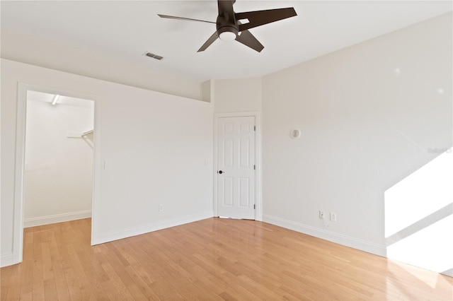 1254 Shelter Rock Rd, Orlando, FL 32835 - empty room featuring ceiling fan and light wood-style flooring
