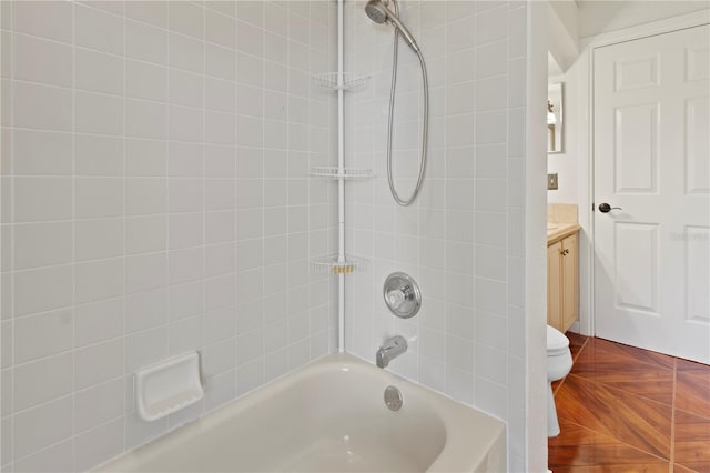 1254 Shelter Rock Rd, Orlando, FL 32835 - full bathroom featuring washtub / shower combination and vanity