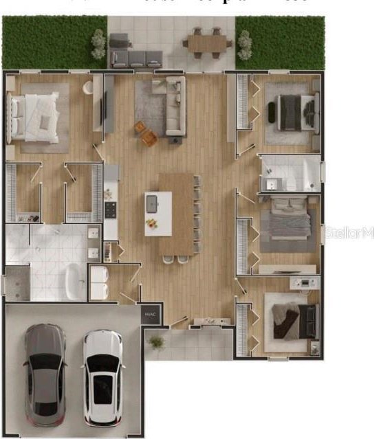 7229 N Gibralter Dr, Citrus Springs, FL 34434 - room layout