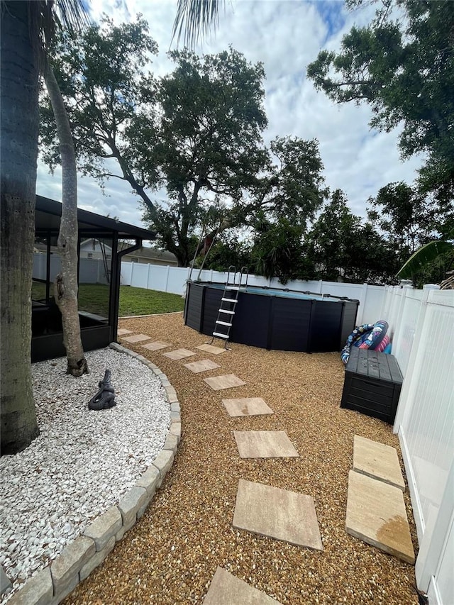 9153 86th Ave, Seminole, FL 33777 - view of fenced backyard