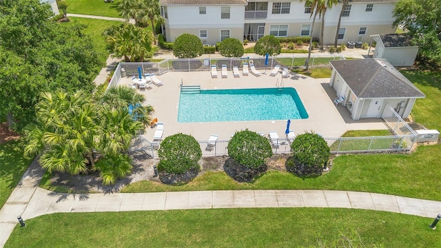 3900 Southpointe Dr Unit 127, Orlando, FL 32822 - community pool featuring a patio area