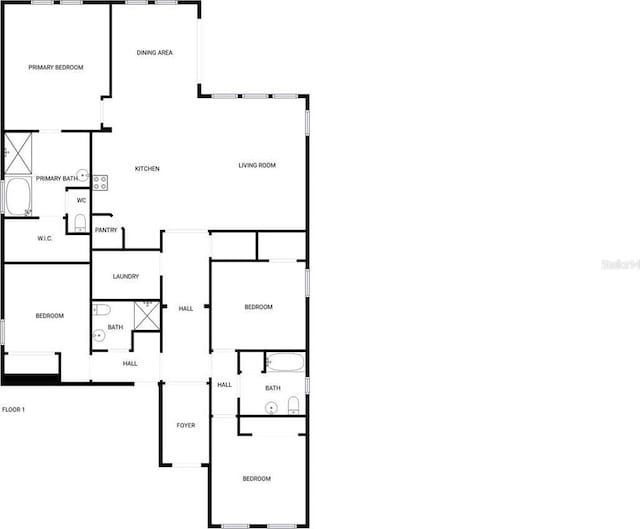 4010 Brookshire Cir, Eustis, FL 32736 - home floor plan