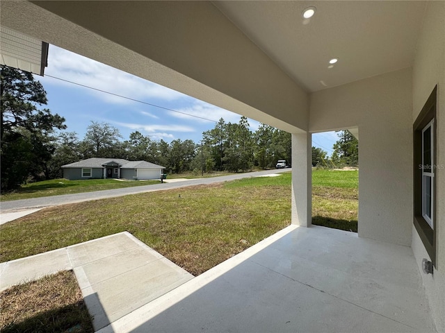 1795 W Linden Dr, Citrus Springs, FL 34434 - view of patio with view of scattered trees