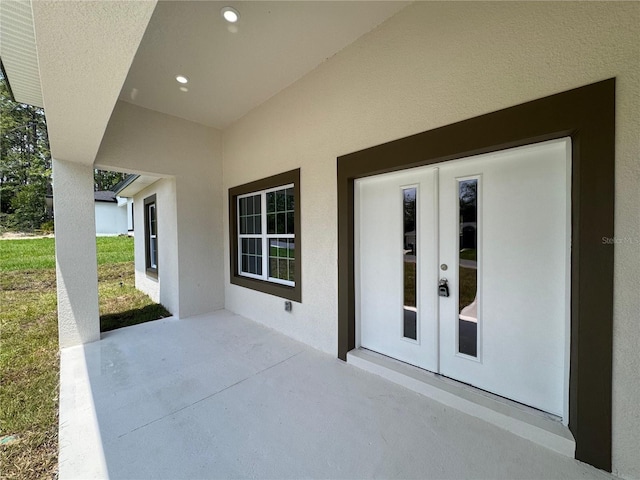 1795 W Linden Dr, Citrus Springs, FL 34434 - view of patio featuring french doors