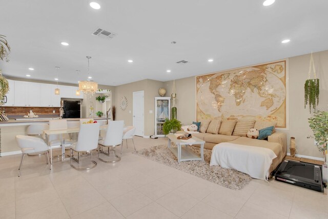 316 Primrose Dr, Davenport, FL 33837 - living area featuring recessed lighting and baseboards