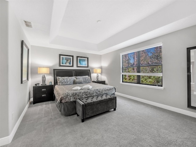 8215 Roseville Blvd, Davenport, FL 33896 - bedroom with baseboards, carpet flooring, and a tray ceiling