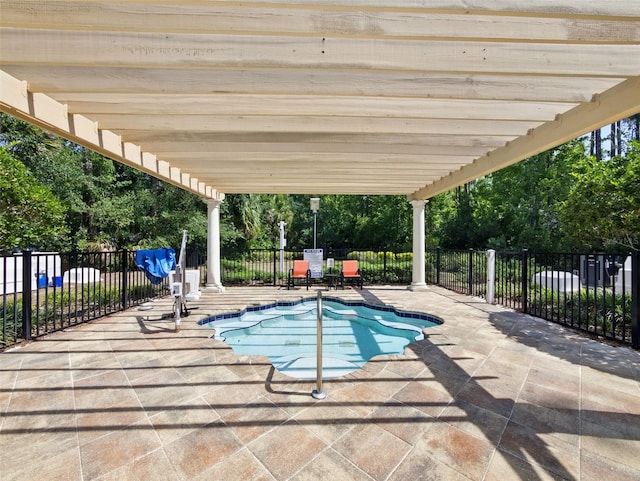 8215 Roseville Blvd, Davenport, FL 33896 - view of pool with a patio area and a pergola