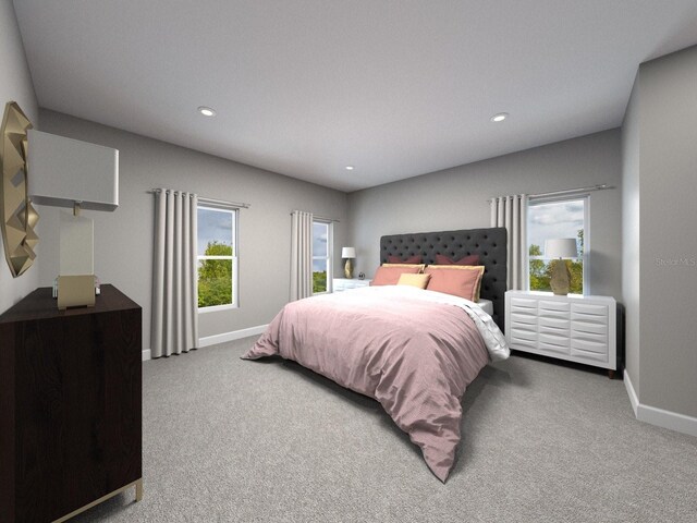 16538 Silver Brook Way, Winter Garden, FL 34787 - carpeted bedroom featuring recessed lighting and baseboards