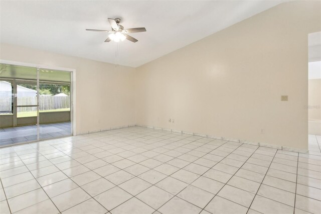 896 Satin Leaf Cir, Ocoee, FL 34761 - unfurnished room with a ceiling fan and light tile patterned flooring