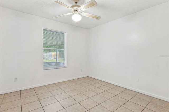 896 Satin Leaf Cir, Ocoee, FL 34761 - spare room with a ceiling fan and baseboards