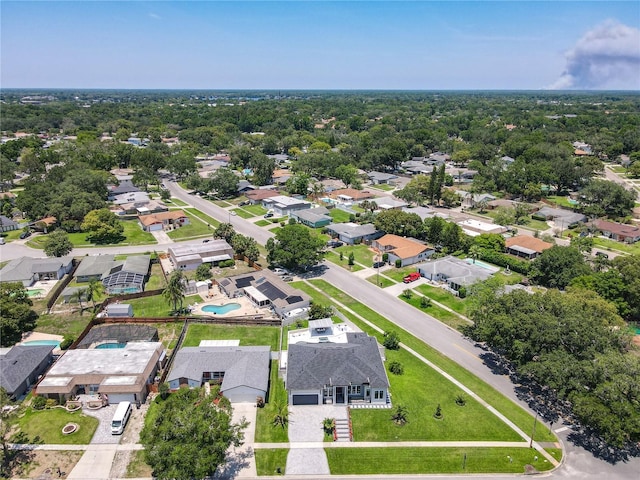 601 Green Briar Blvd, Altamonte Springs, FL 32714 - aerial view of residential area featuring a pool area