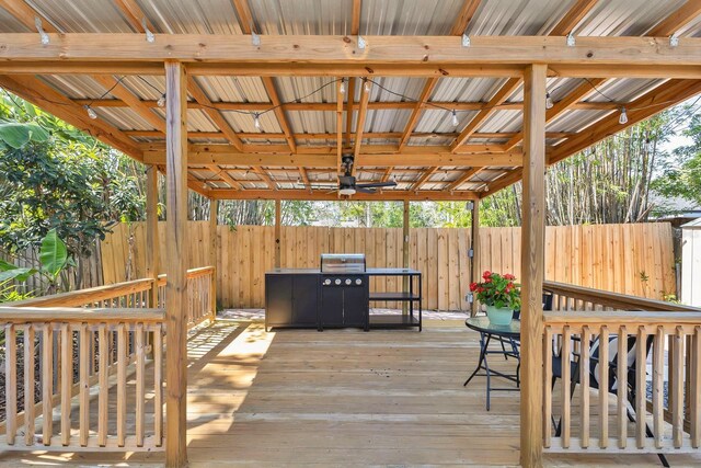 2460 Worthington Rd, Maitland, FL 32751 - wooden terrace featuring a fenced backyard