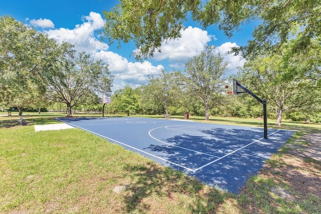 2460 Worthington Rd, Maitland, FL 32751 - view of sport court featuring community basketball court and a lawn
