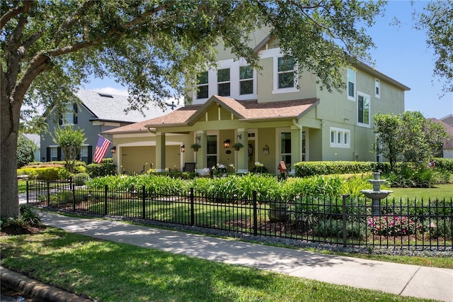 402 S Lake Victoria Cir, Deland, FL 32724 - view of front of home with stucco siding and a garage