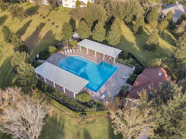 2619 Breezy Meadow Rd, Apopka, FL 32712 - bird's eye view of a pool