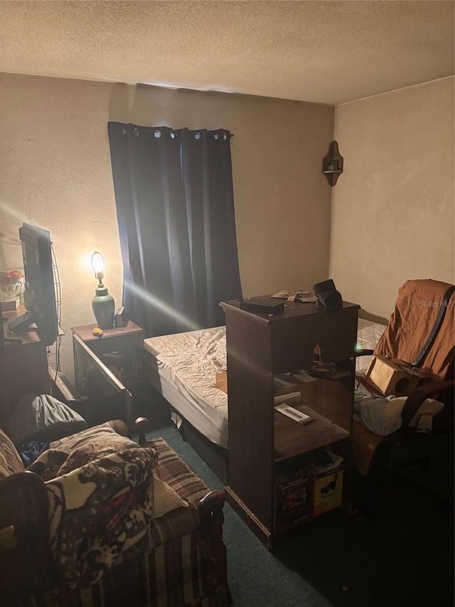 977 E Normandy Blvd, Deltona, FL 32725 - carpeted bedroom with a textured ceiling