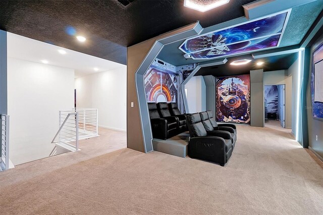 3860 Sonoma Blvd, Kissimmee, FL 34741 - cinema room with carpet floors and recessed lighting