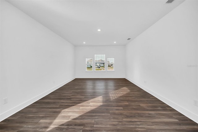 13081 Sunrise Harvest Dr, Winter Garden, FL 34787 - spare room featuring recessed lighting, wood finished floors, and baseboards