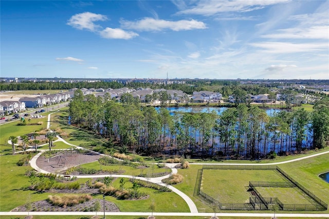 13081 Sunrise Harvest Dr, Winter Garden, FL 34787 - aerial view of residential area with a nearby body of water