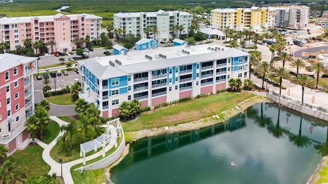 1 Riverwalk Dr Unit 303, New Smyrna Beach, FL 32169 - drone / aerial view of apartment complex and a nearby body of water
