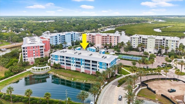 1 Riverwalk Dr Unit 303, New Smyrna Beach, FL 32169 - aerial view of apartment complex / building and a large body of water