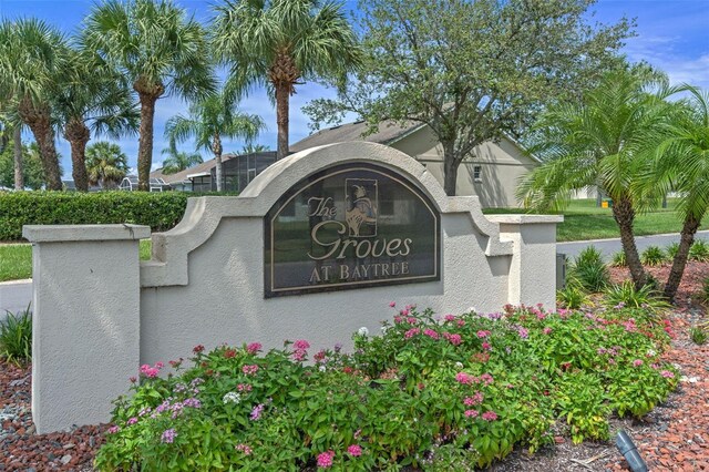 4571 Abaco Dr, Tavares, FL 32778 - view of community sign