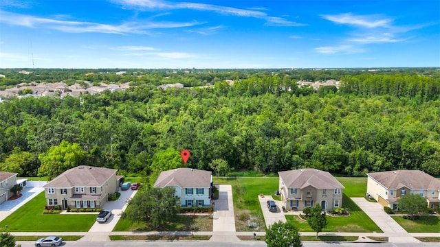 309 Black Springs Ln, Winter Garden, FL 34787 - aerial view of residential area with a forest