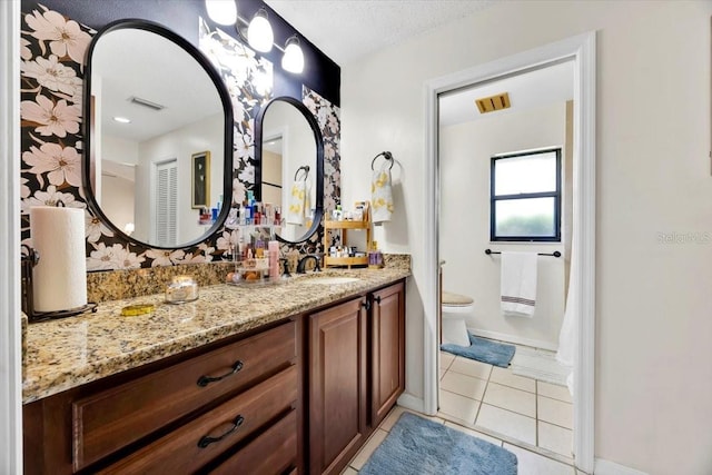 2900 Hammock Dr, Plant City, FL 33566 - full bathroom with vanity and tile patterned flooring