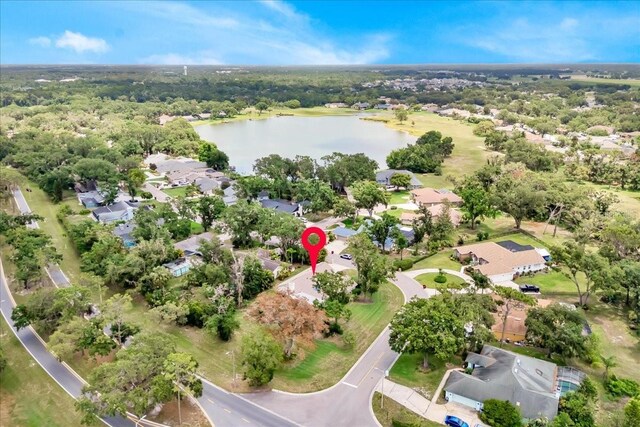 2900 Hammock Dr, Plant City, FL 33566 - view of property location featuring a nearby body of water and nearby suburban area