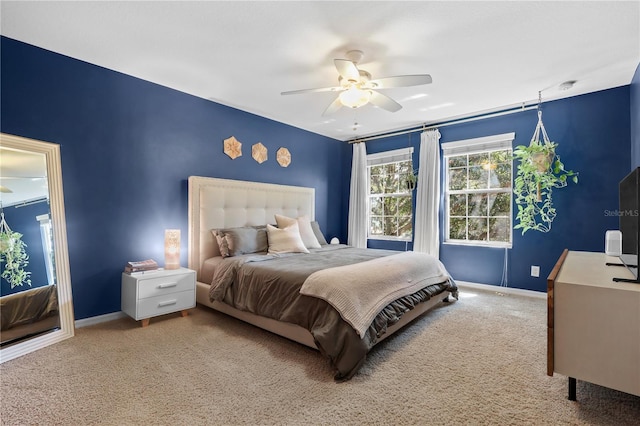 2762 Pepper Ln, Orlando, FL 32812 - carpeted bedroom featuring baseboards and ceiling fan