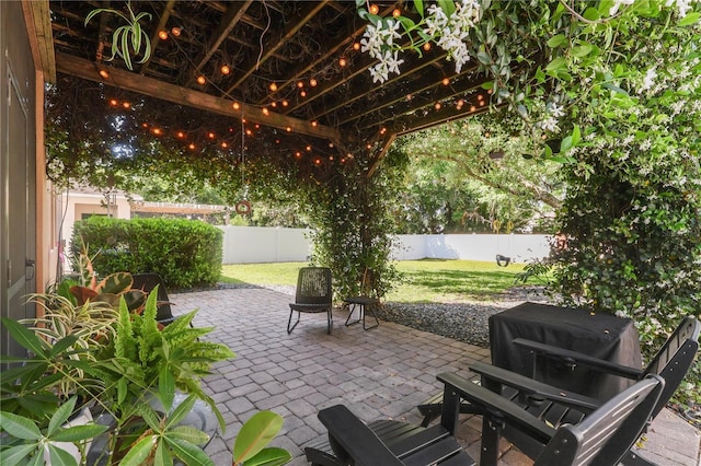 2762 Pepper Ln, Orlando, FL 32812 - view of patio / terrace with grilling area