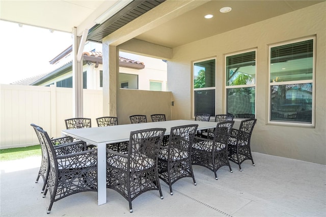 8419 Pippen Dr, Orlando, FL 32836 - view of patio featuring outdoor dining space