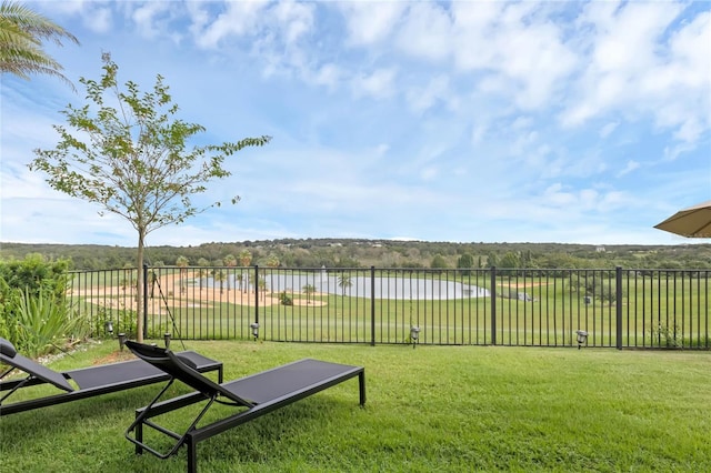 15947 Vetta Dr, Bella Collina, FL 34756 - view of yard featuring a water view