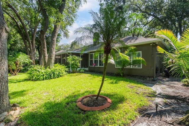 920 Cool Springs Cir, Ocoee, FL 34761 - view of grassy yard featuring a sunroom
