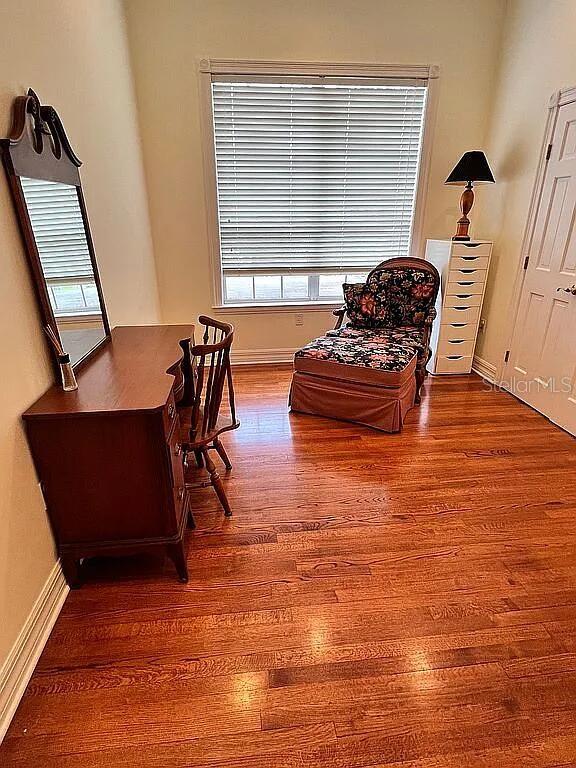 11317 NW 199th Ave, Alachua, FL 32615 - office area with wood finished floors and baseboards