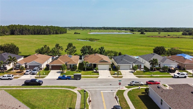 4553 Baler Trails Dr, Saint Cloud, FL 34772 - aerial perspective of suburban area featuring a nearby body of water