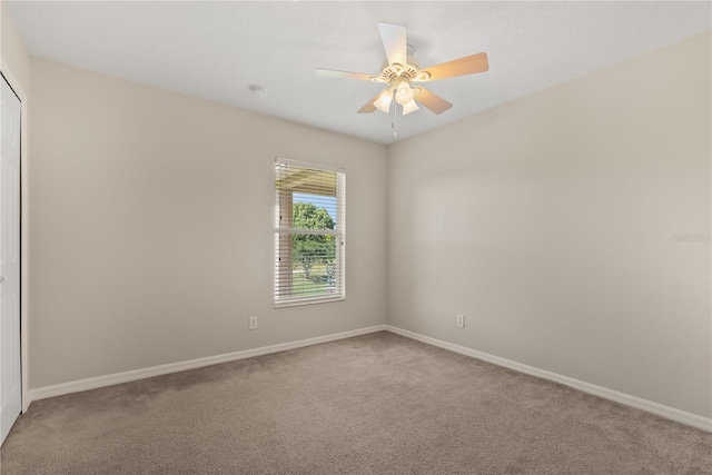 1227 Juniper Hammock St, Winter Garden, FL 34787 - carpeted spare room featuring a ceiling fan, baseboards, and a smoke detector