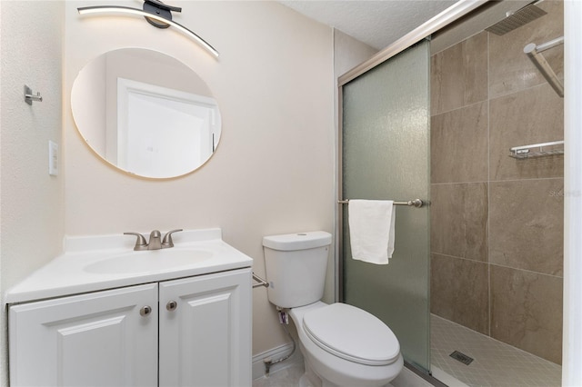 415 S Lancelot Ave, Orlando, FL 32835 - full bathroom with vanity, a stall shower, and toilet