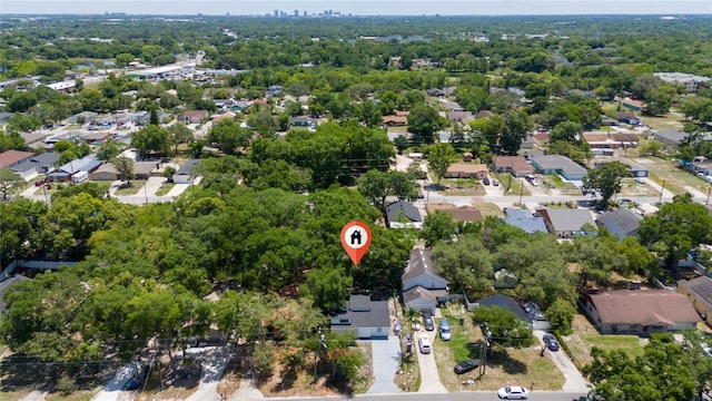 415 S Lancelot Ave, Orlando, FL 32835 - aerial view of property and surrounding area with nearby suburban area