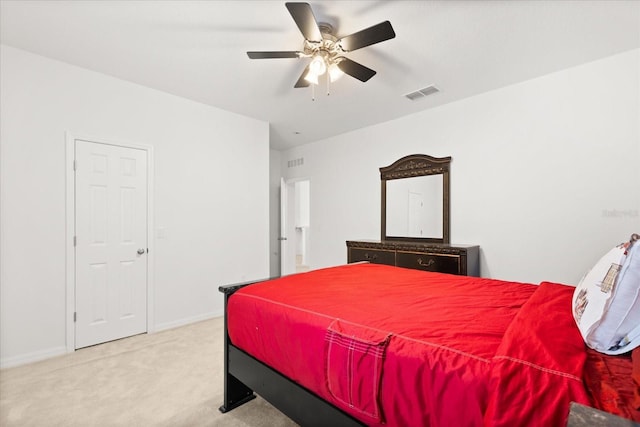 3868 Whitewood Ct, Oviedo, FL 32766 - carpeted bedroom with baseboards and a ceiling fan