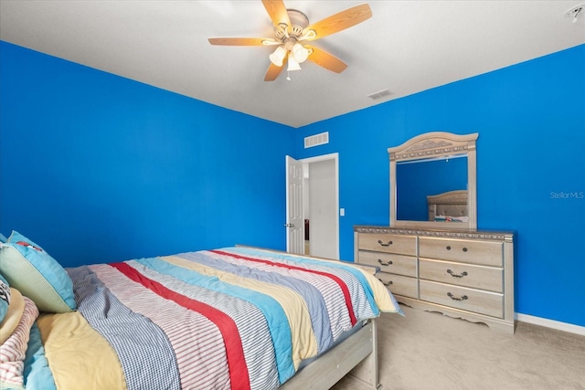 3868 Whitewood Ct, Oviedo, FL 32766 - bedroom featuring carpet flooring, a ceiling fan, and baseboards