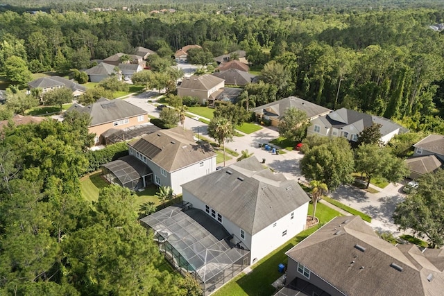 3868 Whitewood Ct, Oviedo, FL 32766 - aerial view of residential area with a heavily wooded area