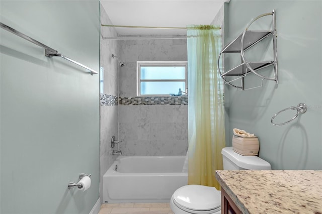 7500 NW 66th Ter, Tamarac, FL 33321 - full bathroom with toilet, shower / tub combo, and vanity